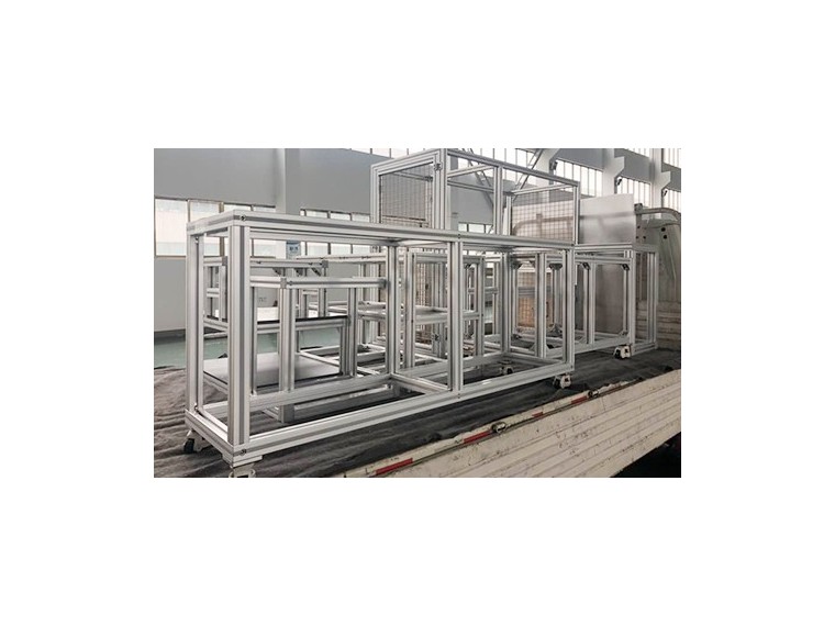 工業生產鋁型材架子安裝如何提升精度？-澳宏工業鋁型材